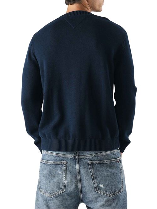 Maglioncino in cotone con logo Tommy Jeans | DM0DM23413C1G